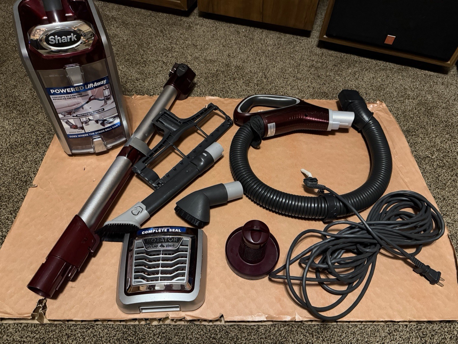 Shark True Pet Lift Away Vacuum Cleaner Parts ..Good Used Condition