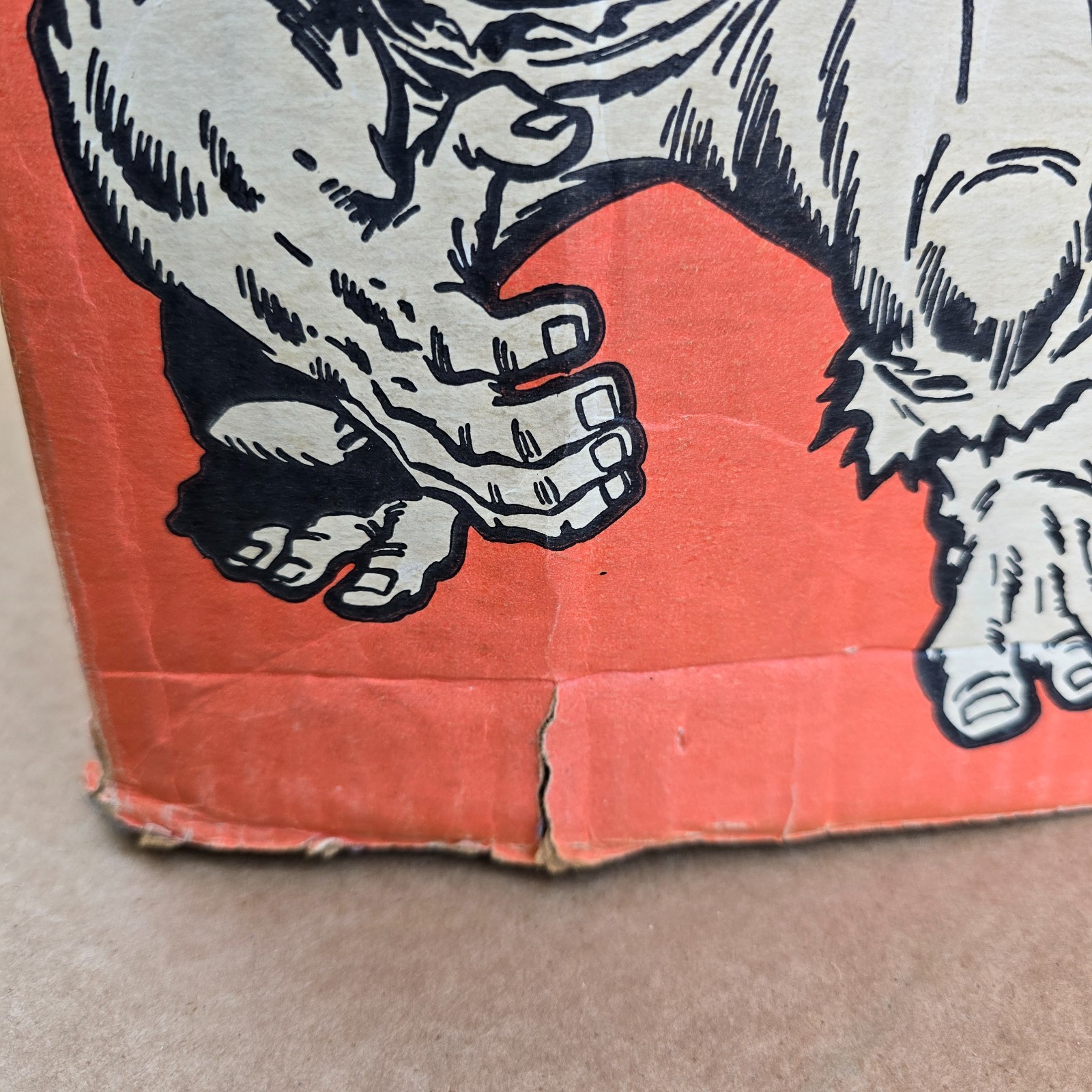 Vintage Marvel Comic Book Collection Storage Box 1989 CMC Wolverine Spiderman
