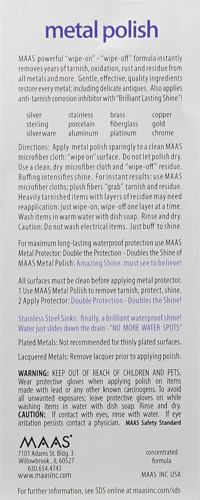 Metal Polish 4oz – Premium Shine & Protection, Easy Application, 1 Pack