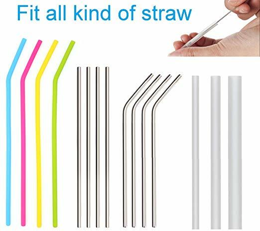 Bottle Cleaning Brush Set Nylon Bristle Long Handled Narrow Versatile Detailed