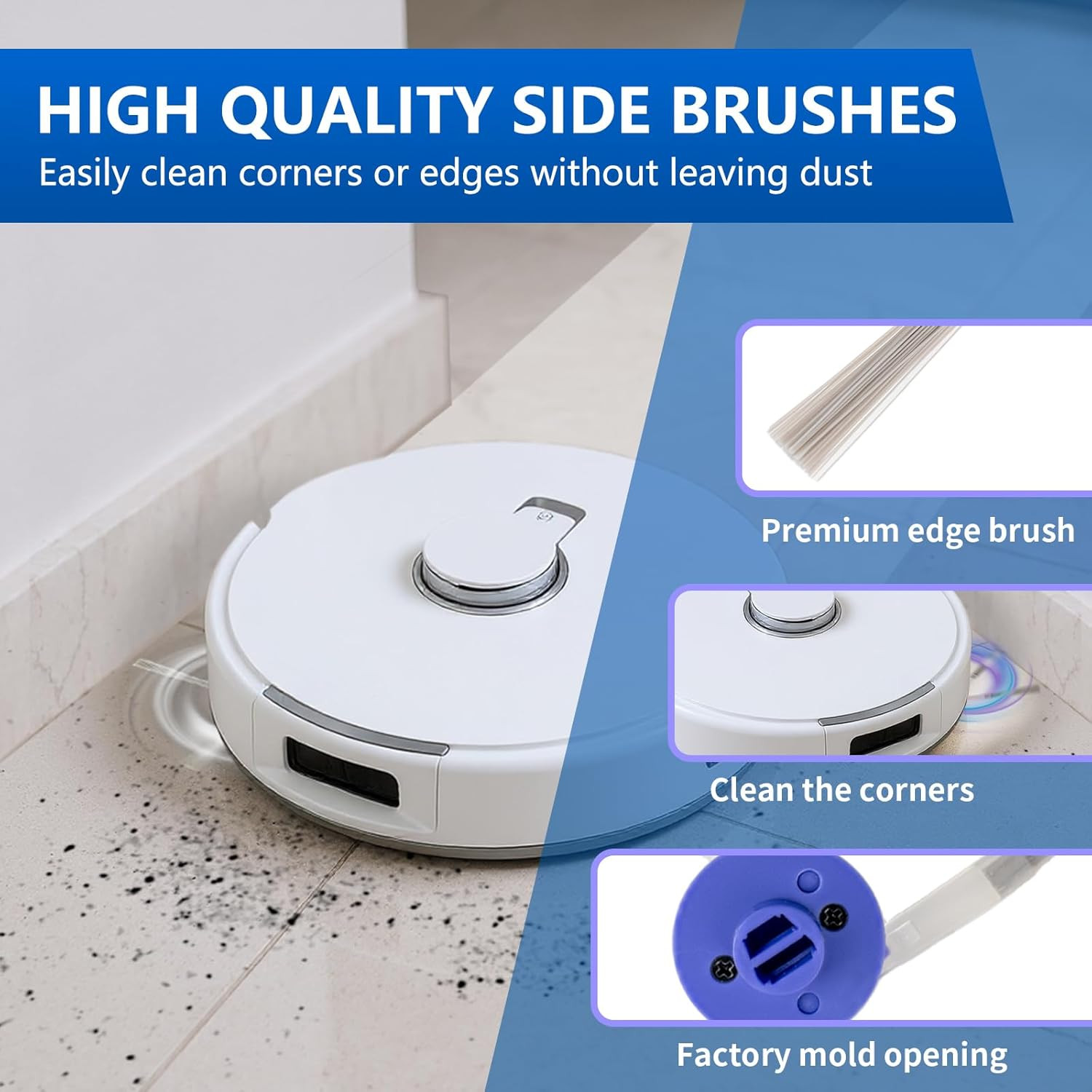 20 Pcs Replacement Vacuum Accessories kit Compatible with Narwal Freo Pro Robot