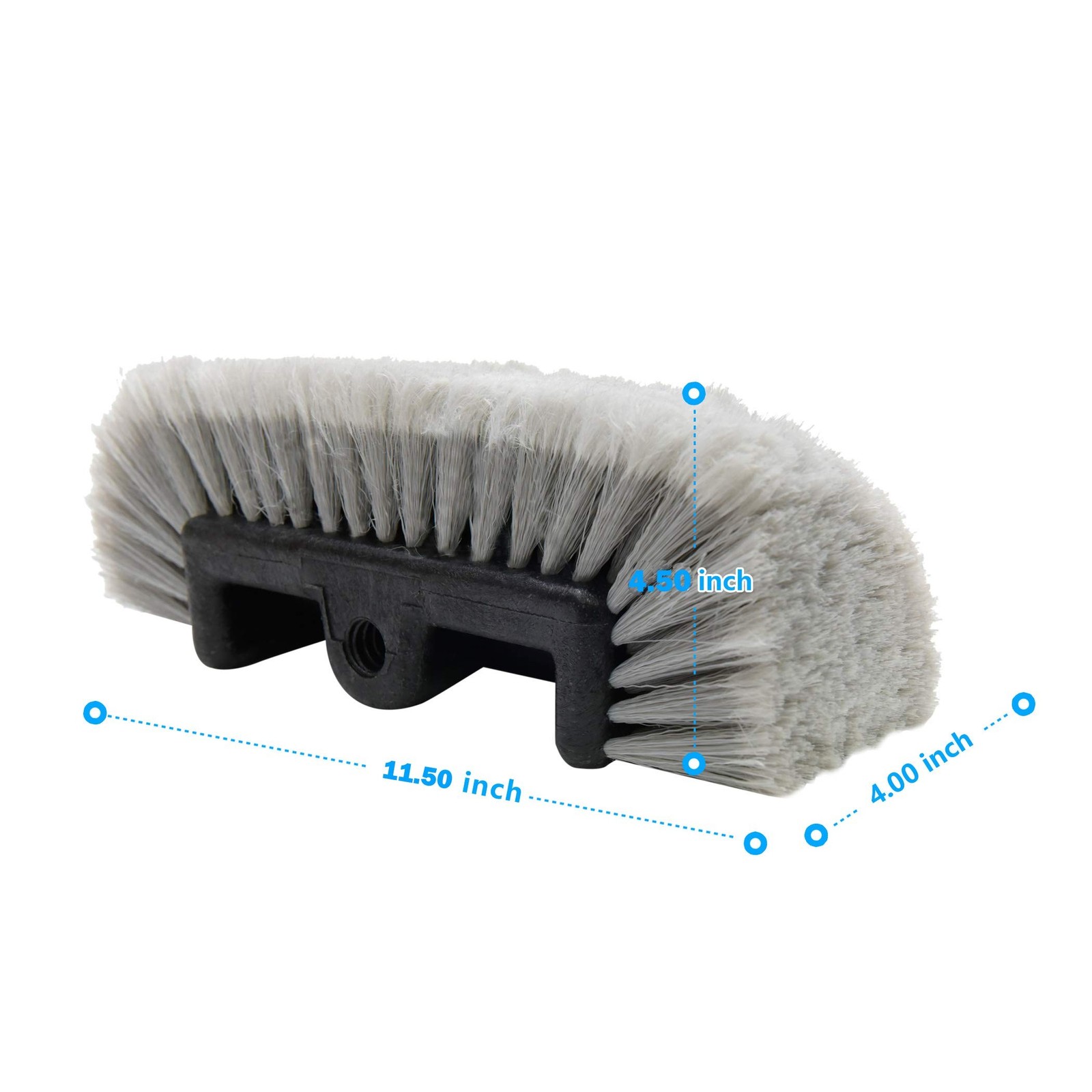 CarCarez 12″ Car Wash Brush with Soft Bristle for Auto RV Truck Boat Camper E…