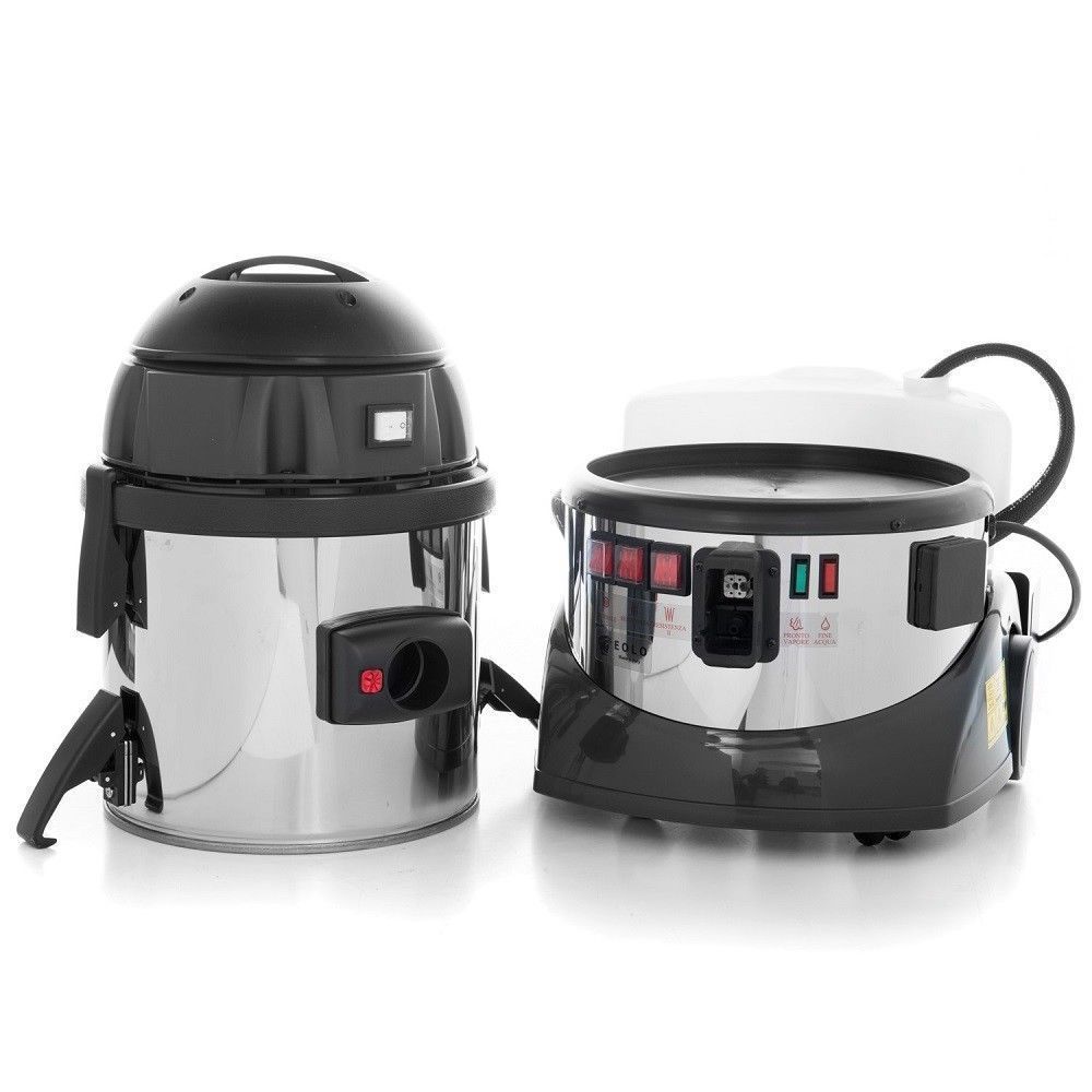 AEOLUS Professional Cleaning System Steam Cleaner Vacuum Liquids Solids LP05 PRO