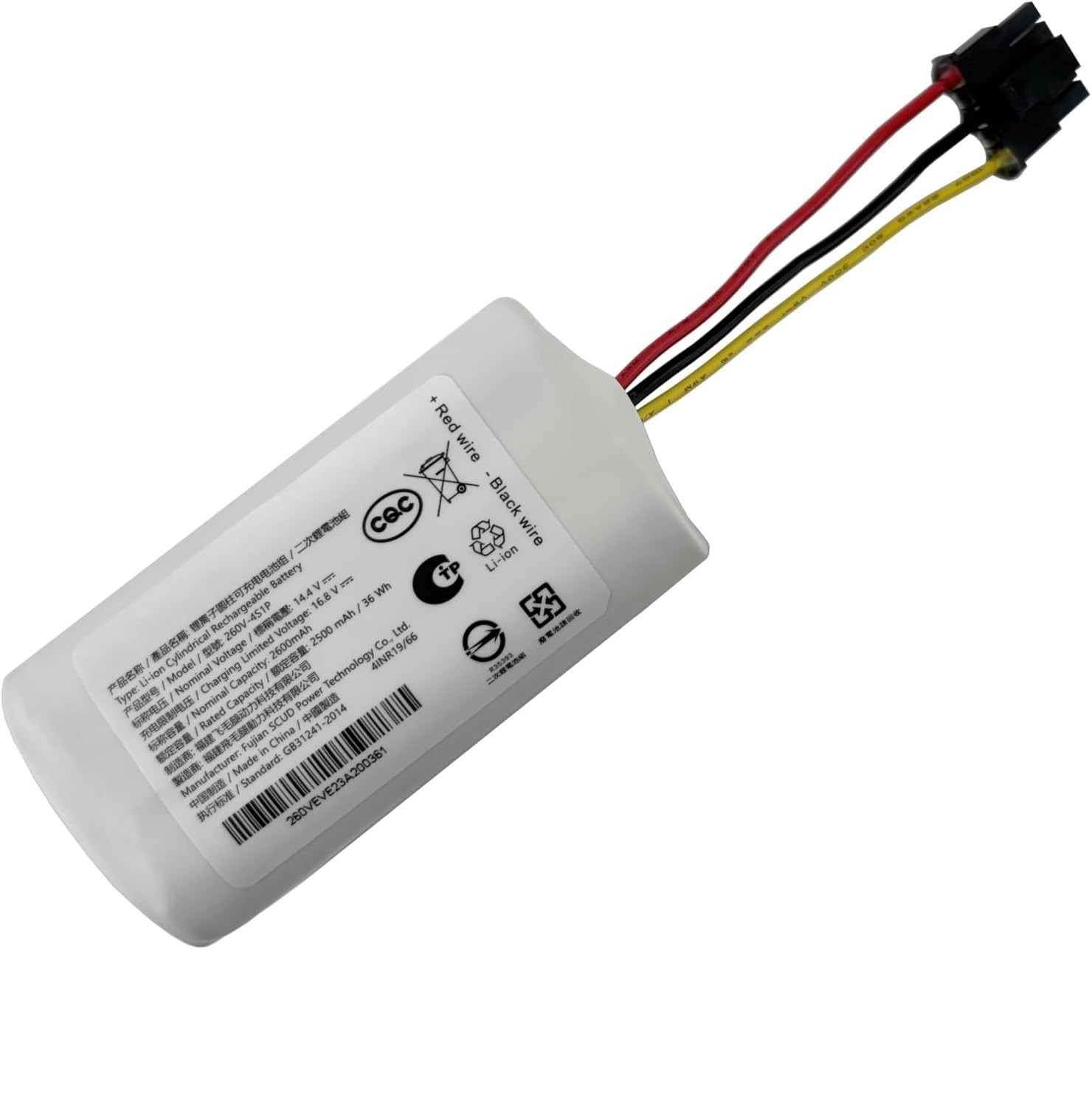 New Battery for Eufy L50 T2265 , L60 SES, L60 Hybrid T2267 T2277 Robot Vacuum