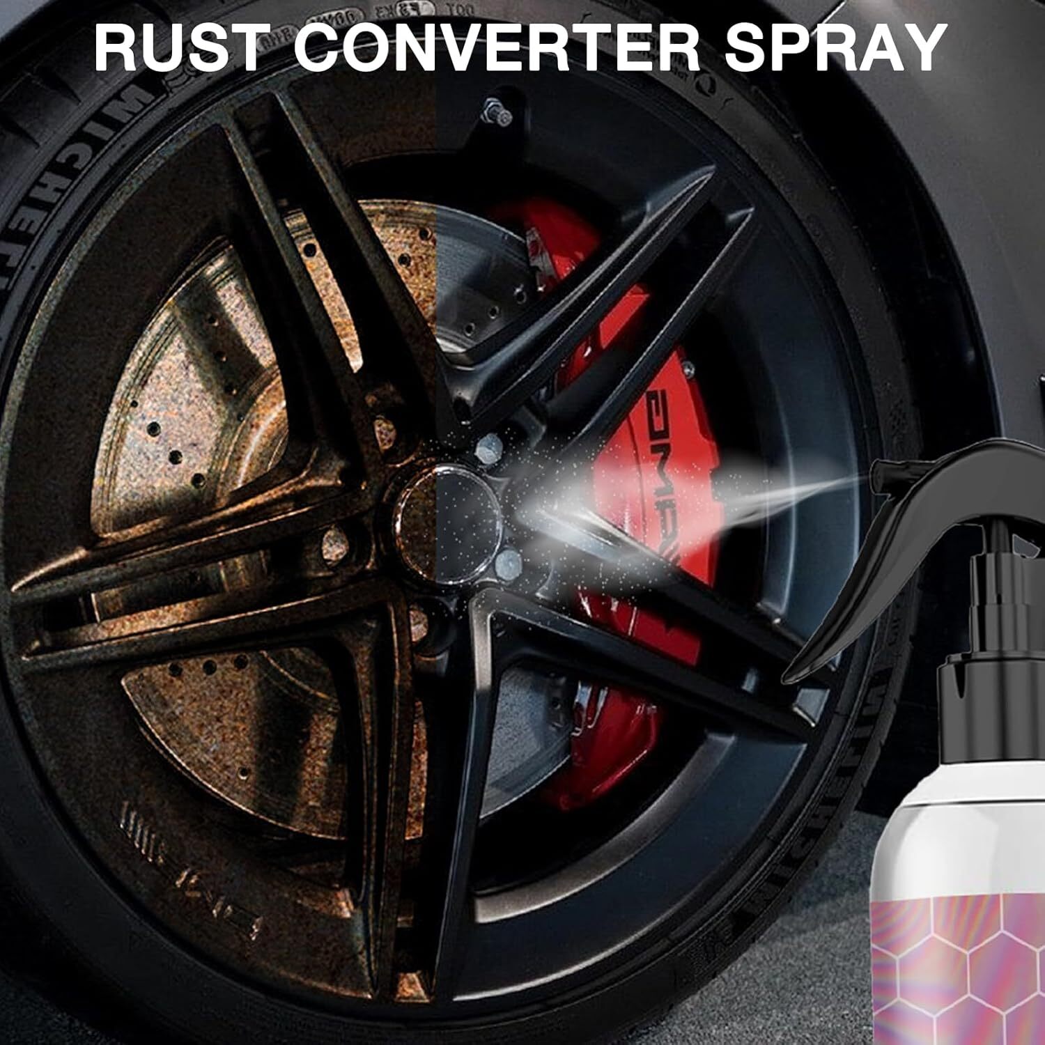 Mad Acid- Glass Cleaner, Heavy-Duty Wheel Cleaner, Water Spot Remover for Cars