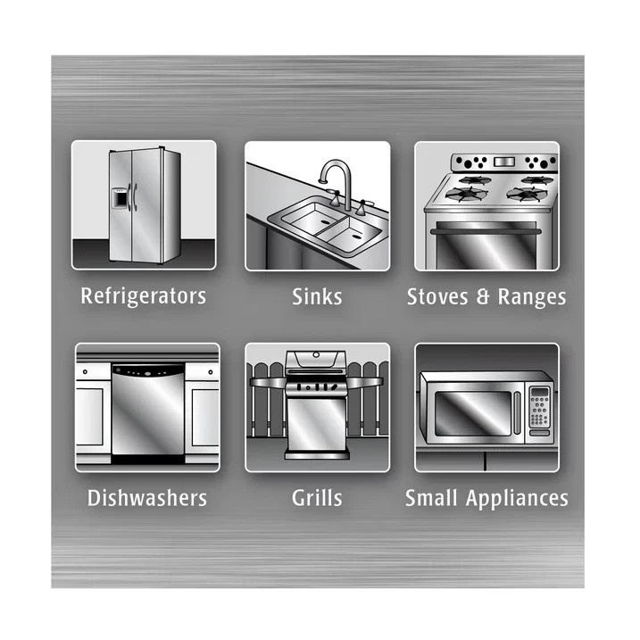 Weiman Stainless Steel Kitchen and Home Appliance Cleaner & Polish,17 Oz, 3 pack