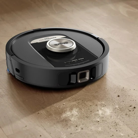 SHARK POWER DETECT 2IN1 ROBOT VACUUM MOP WITH NEVERTOUCH PRO BASE BLACK *NEW👋🏽