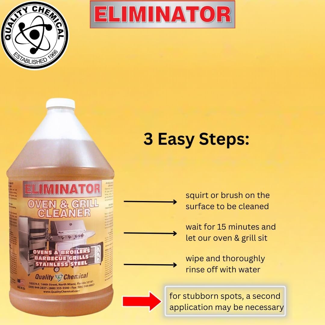 Oven Cleaner & Grill Cleaner – Heavy-Duty/Fast Acting & Easy to Use