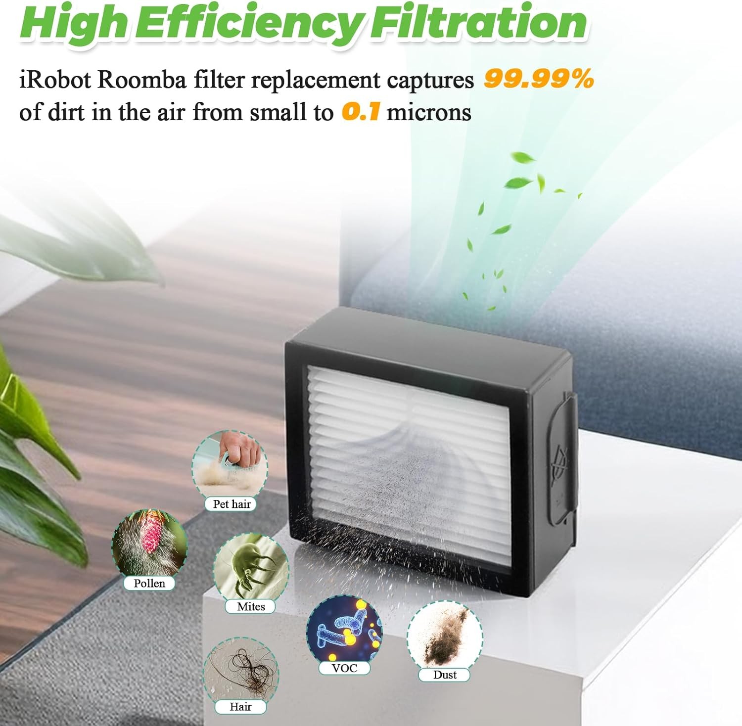 Filters Replacement for iRobot Roomba E I J Series j7 i1 i3 i3 i4 i5 i6 i7 i7