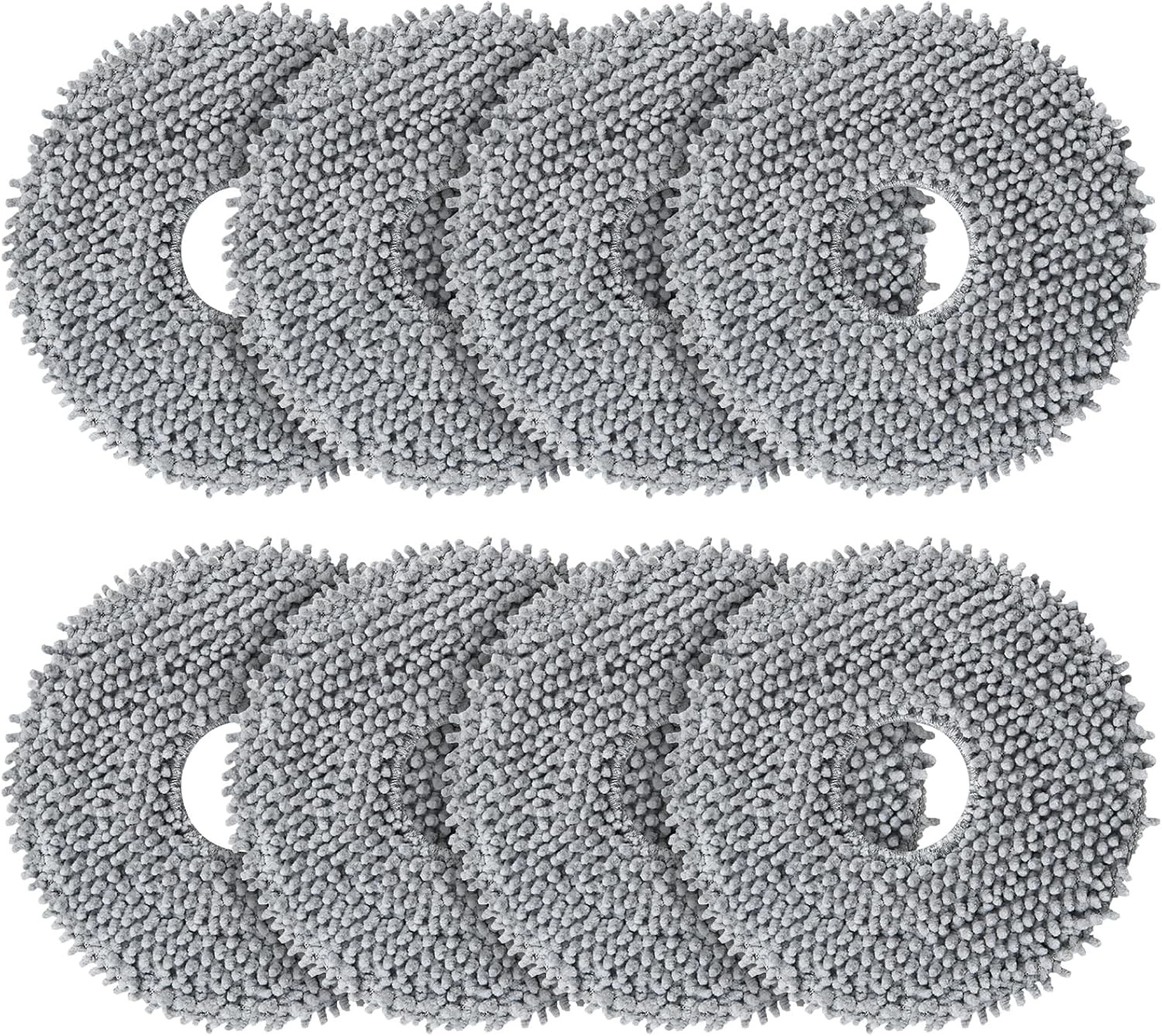 8 Pack Mop Pads for Roborock QV 35A/35S/Qrevo S5V/S Pro/Saros 10R Vacuum | for