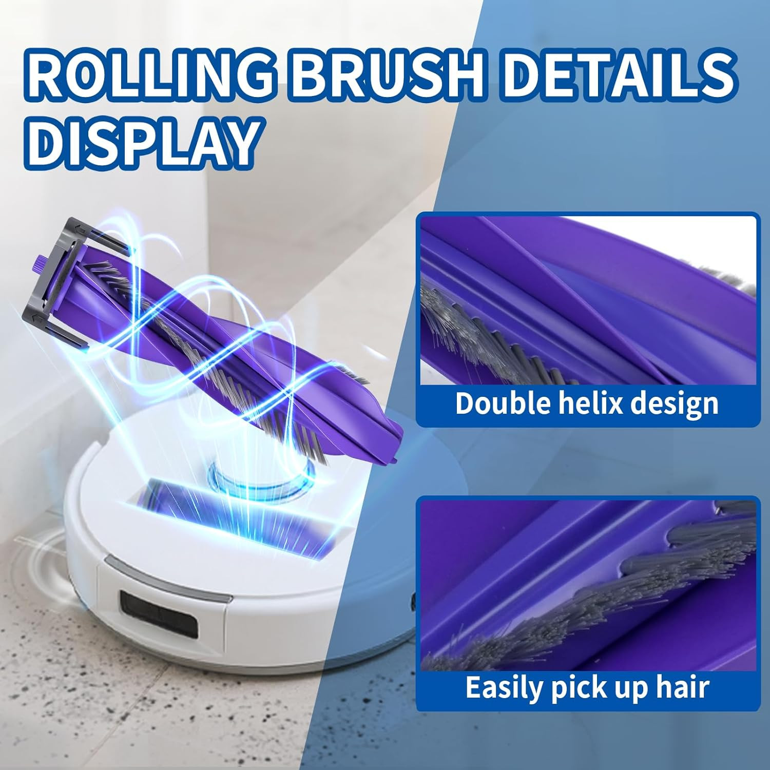 20 Pcs Replacement Vacuum Accessories kit Compatible with Narwal Freo Pro Robot