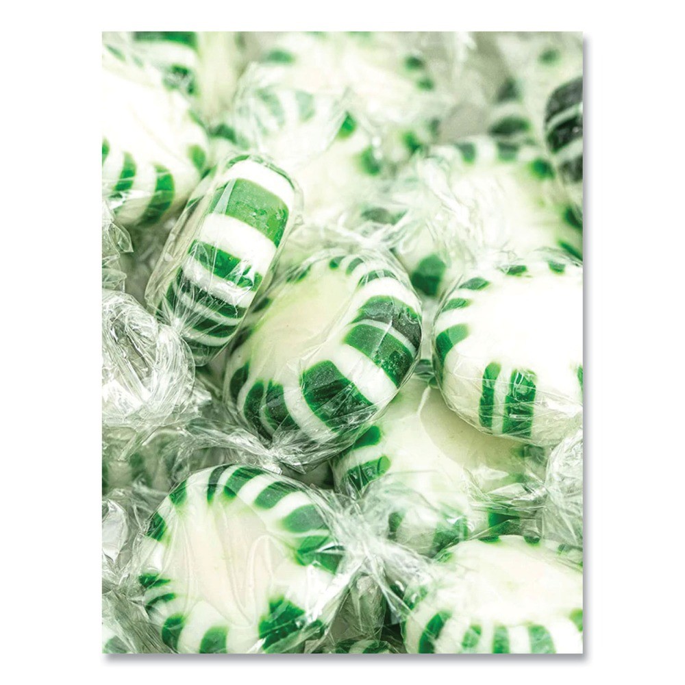 Office Snax 655 1 lb. Bag Candy Assortments – Spearmint Candy New