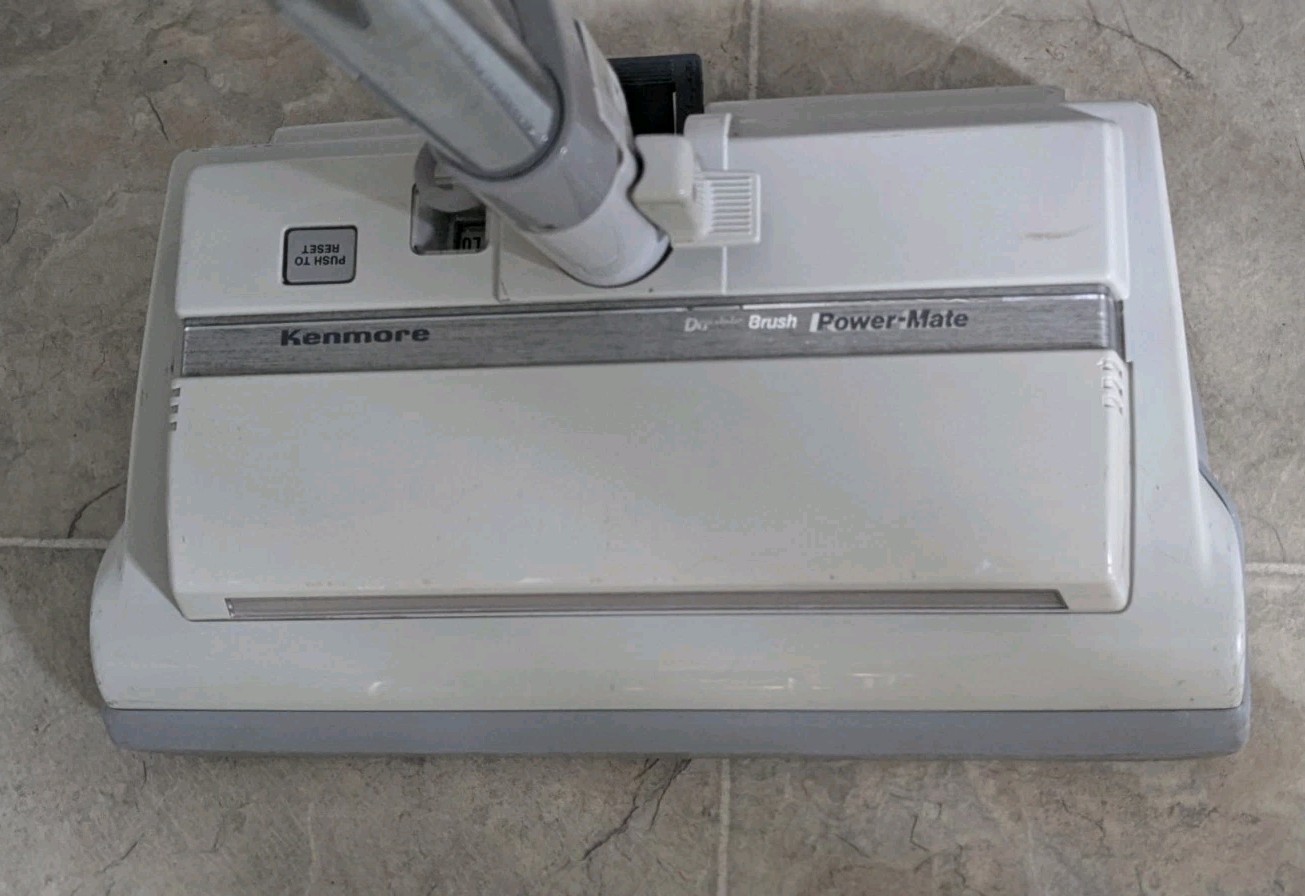 Vintage Sears Kenmore 4.5 Canister Vacuum Cleaner/Power Head 116.2645081 Works!