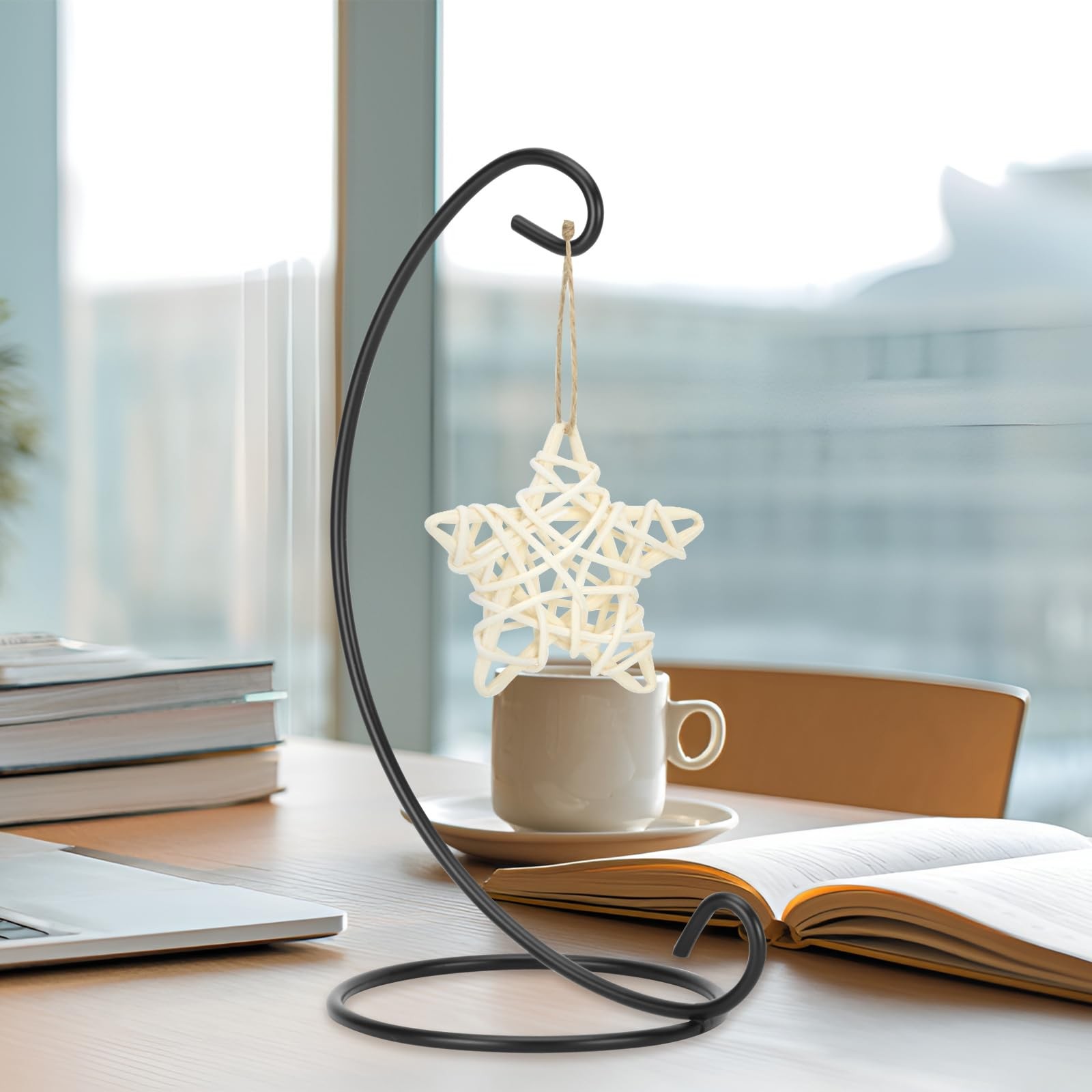 EOWCO 9in Single Ornament Display Stand, Tabletop E-9in-stand