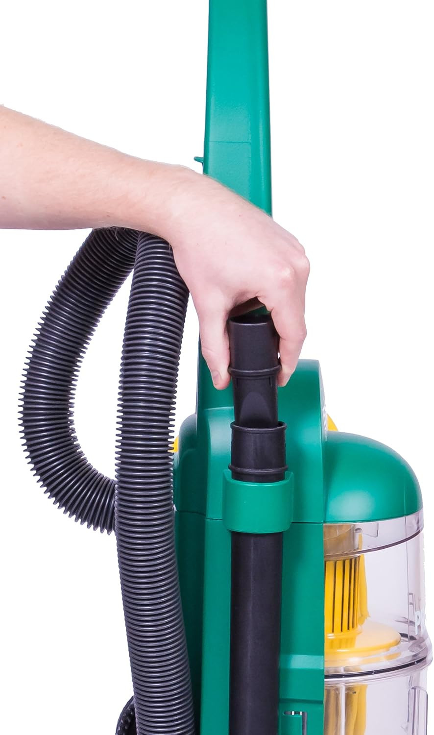 BISSELL Biggreen Pro Cup Bagless Upright Vacuum with Tools – 13.5″ Wide