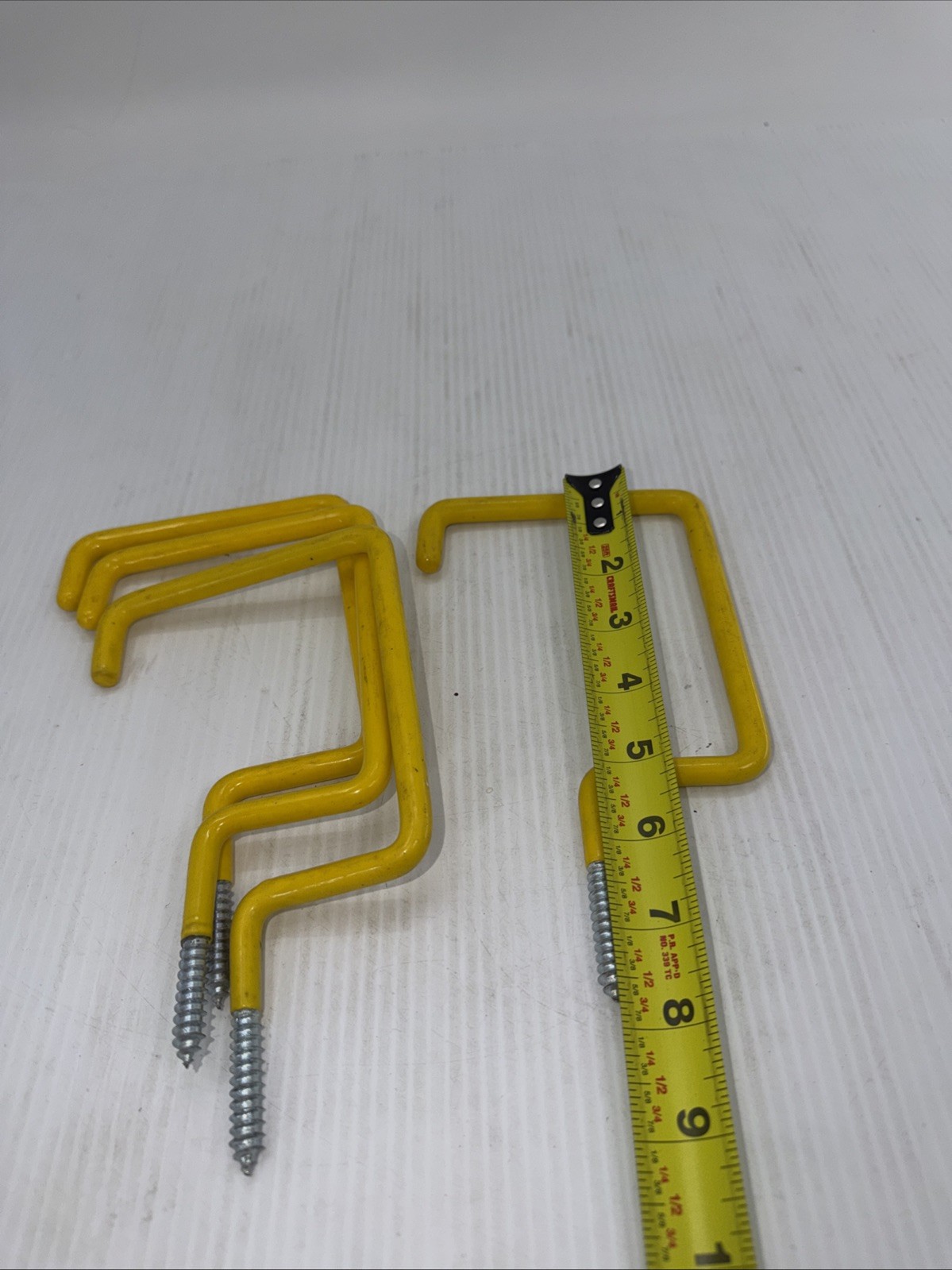 Lot Of 16 Hooks, Various Sizes, Colors, Shapes. Please See Photos For Details.