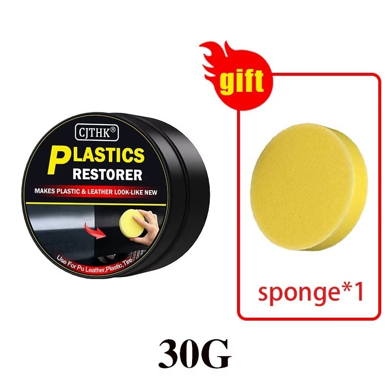 Car Plastic Restorer Back to Black Trim Restore Polish Shine Coating