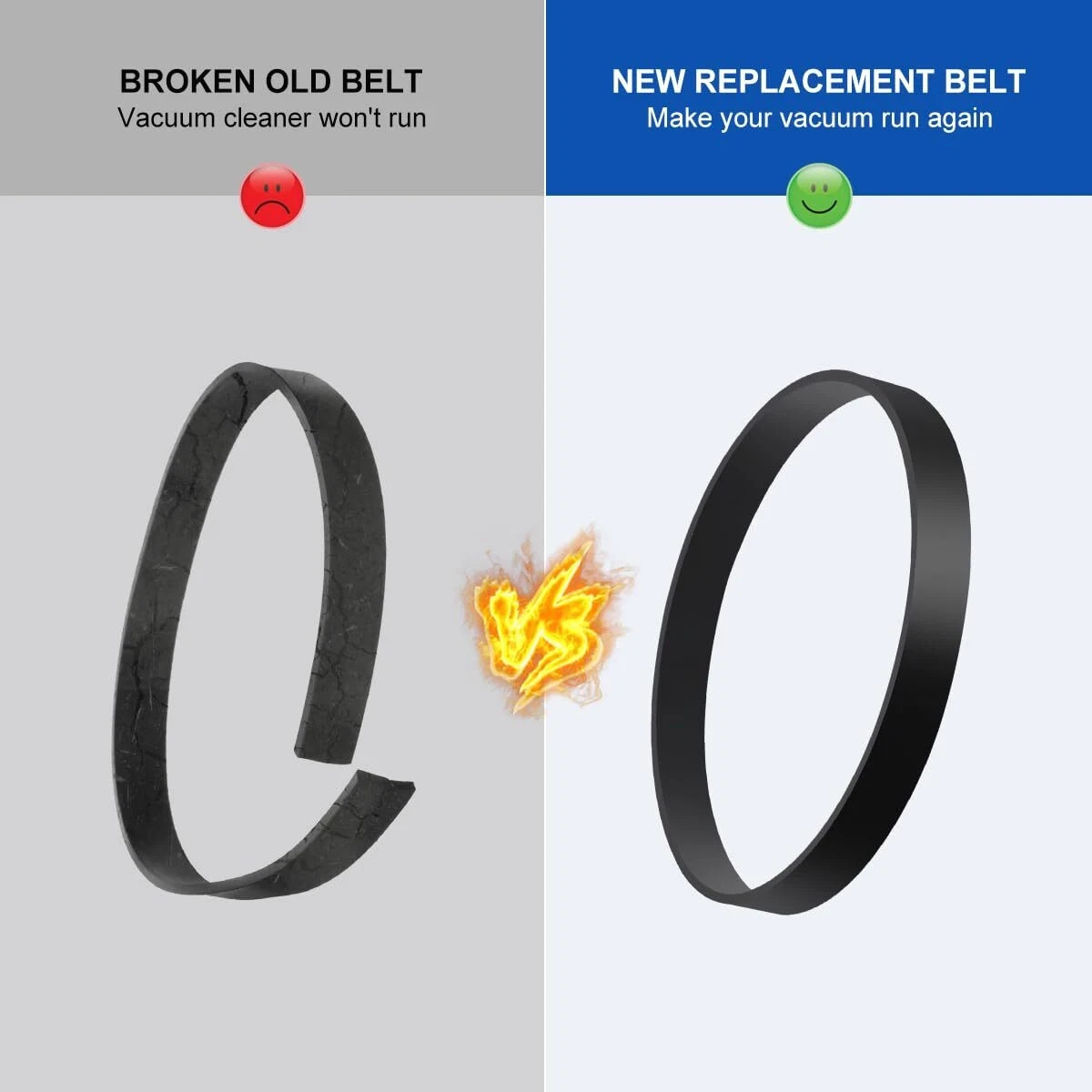 Replacement Belts for Bissell Powerlifter/CleanView Swivel Rewind Pet Vacuums