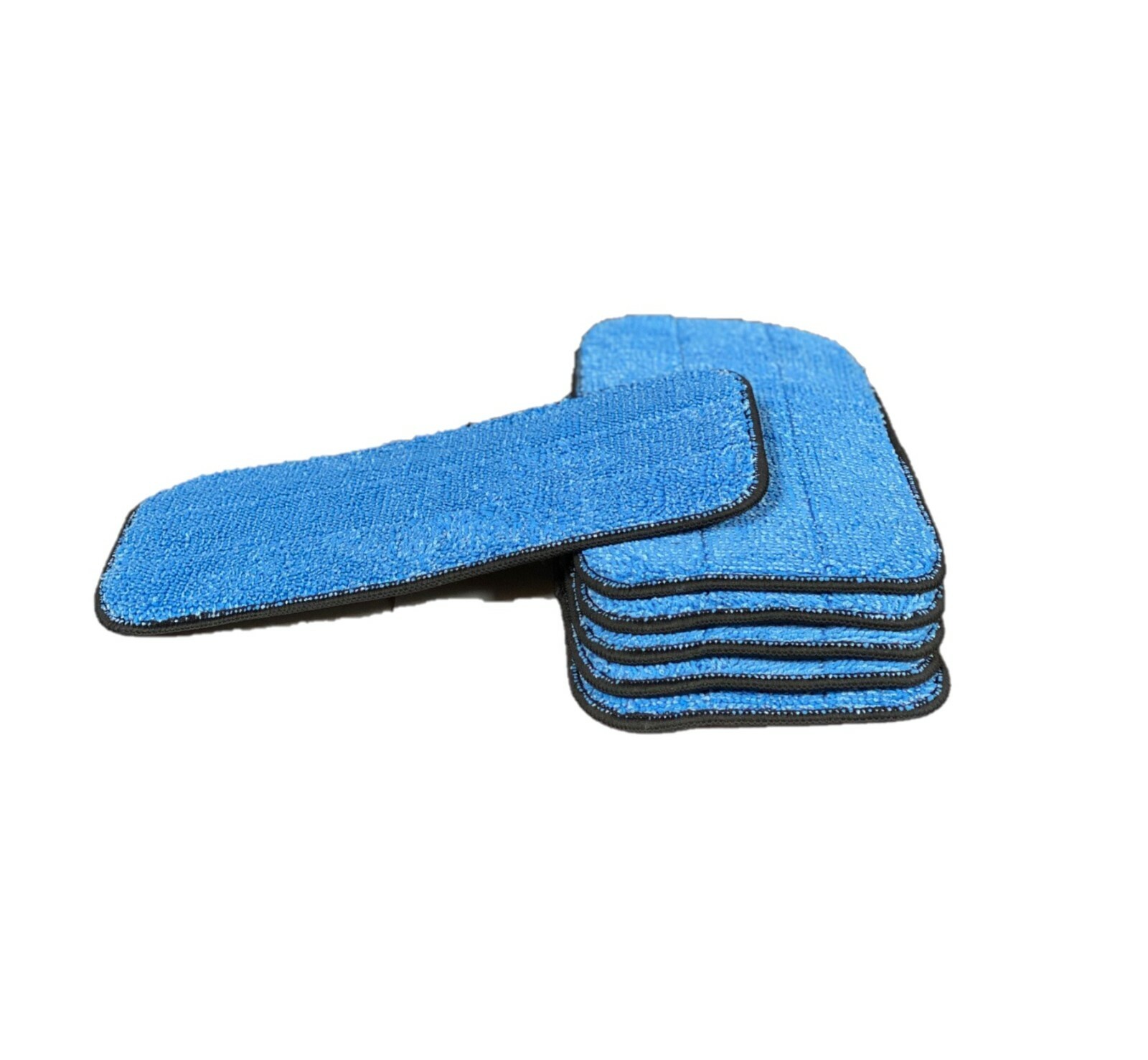 10 Inch Microfiber Wet Mop Pad Refills Fits 9 to 10 Inch Mop Frames (6 Pack)