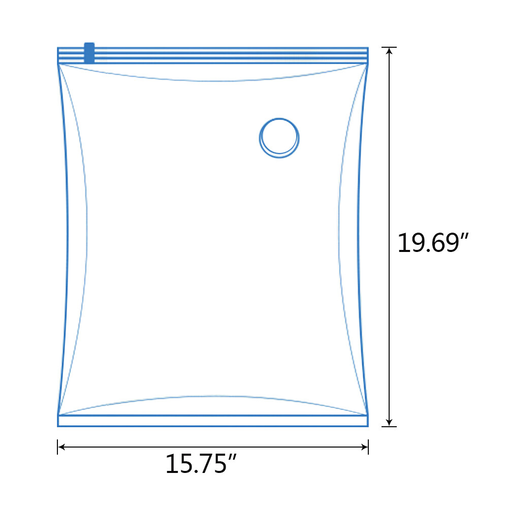 16×20″ 1/10Pcs Vacuum Seal Storage Bags Travel Compression Space Saver Organizer