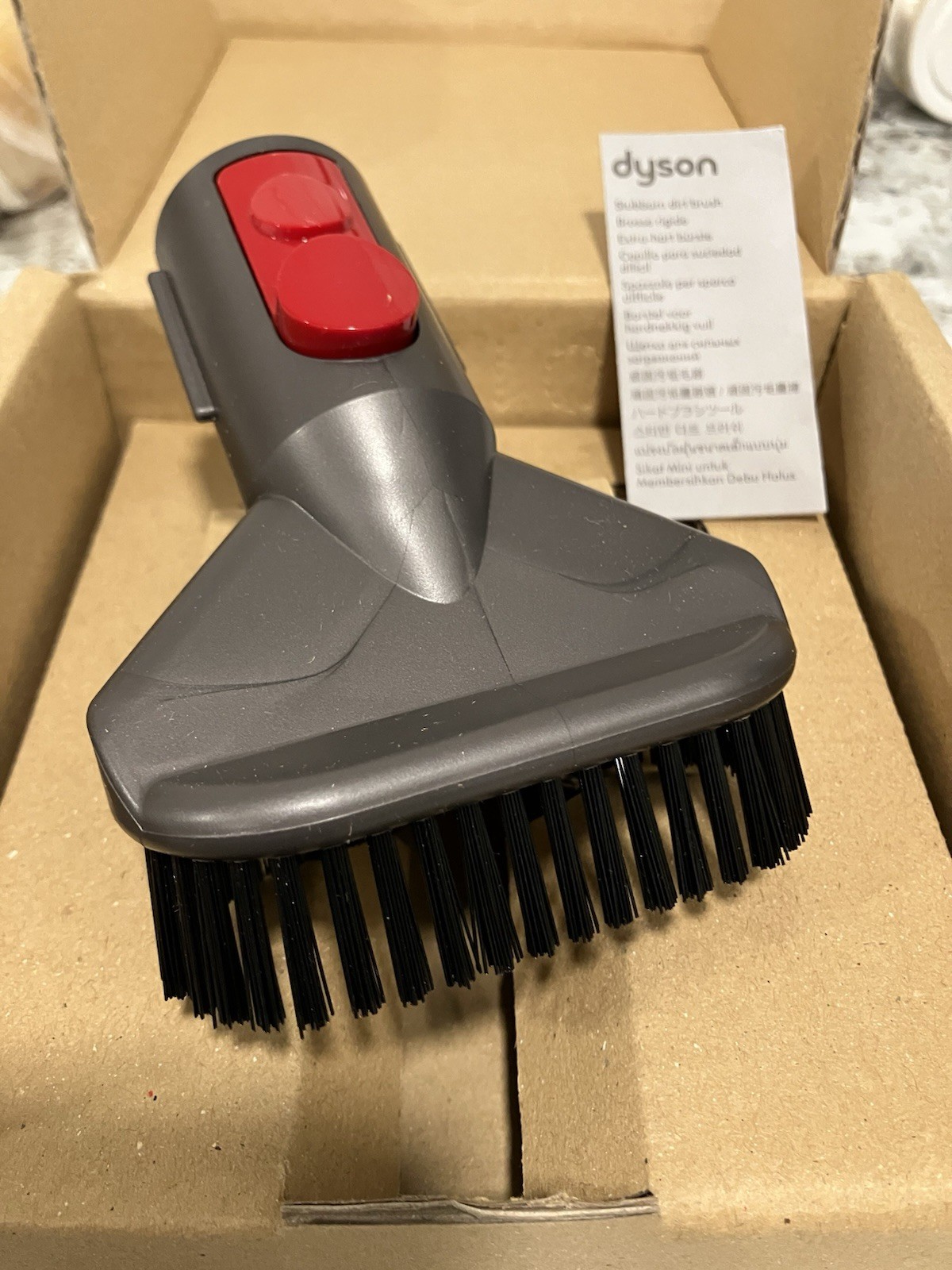 Dyson QR Stubborn Dirt Brush (967765-01) Genuine Attachment – New Open Box