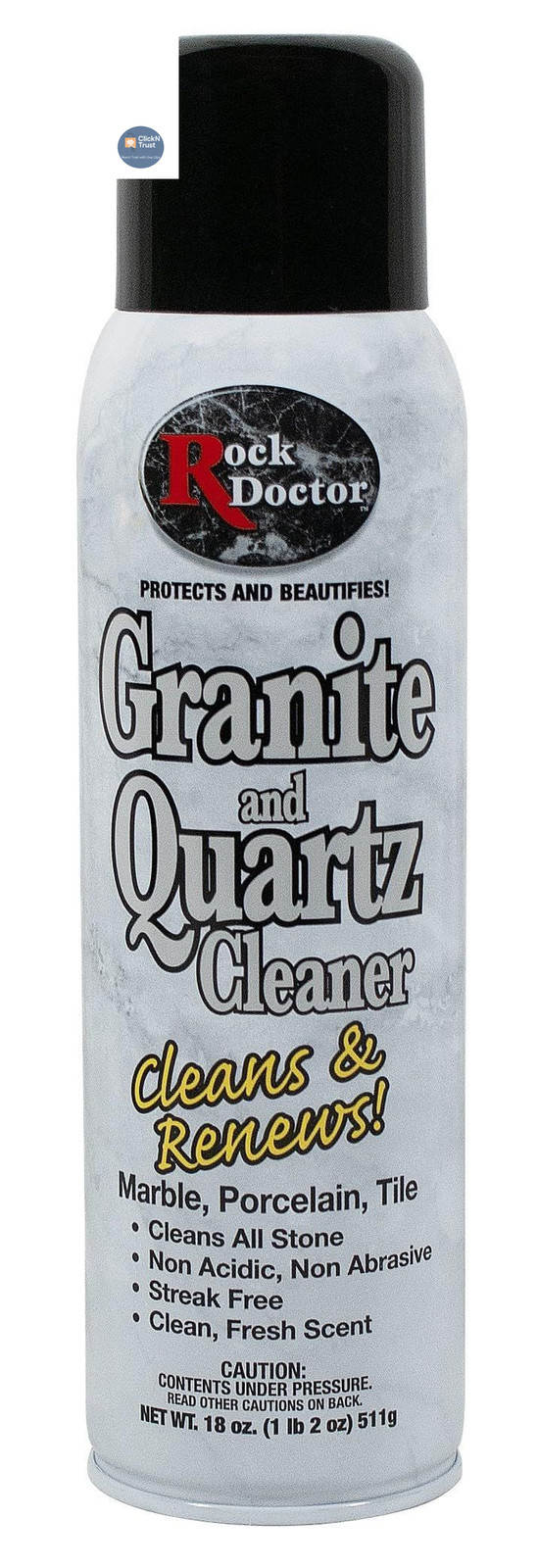 Rock Doctor Granite Cleaner – Cleans& Renews 18 Ounce (Pack of 1),