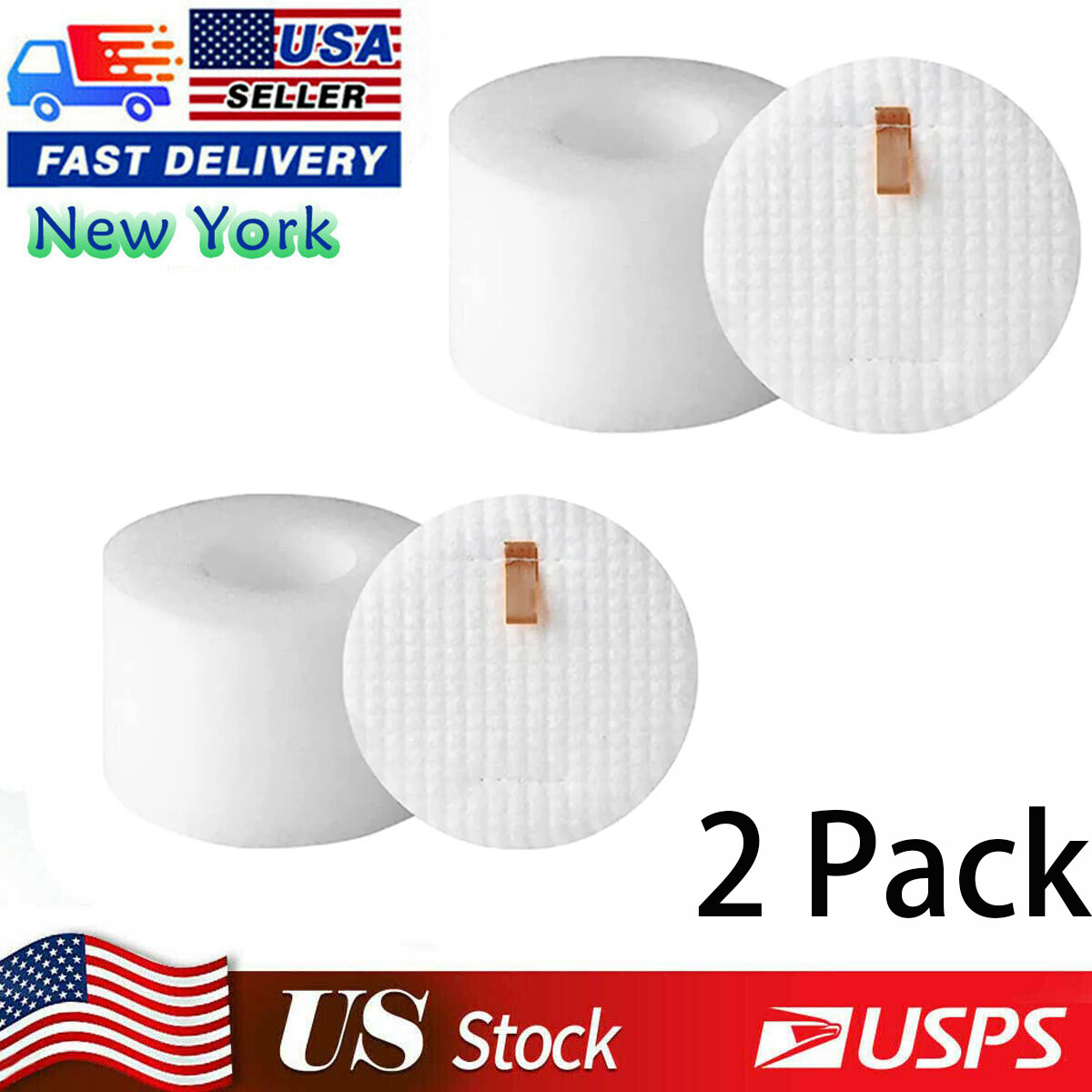 2 pack-motor foam and felt filters for Shark UV700, ZU701, NV771 vacuum parts