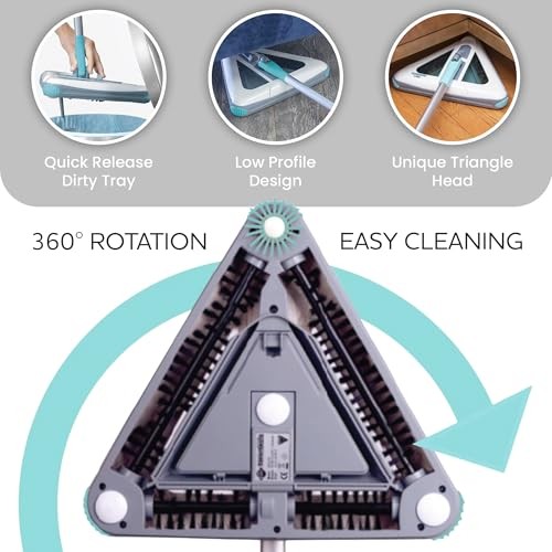Sweeper Pro – 2025 New and Improved Lightweight Sweeper, Zippi Sweeper Pro
