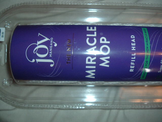 Mint Joy Miracle Floor Mop Refill Head Brand New Sealed supper absorbent cleaner