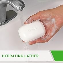 Hydrating Cleanser Bar – Soap-Body and Facial Cleanser with 5% Cream – 4.5 Ounce