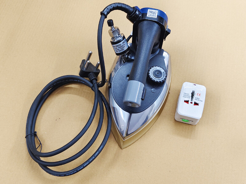 Best Silver Star Steam 1300 Watts 220V Electric Steam Iron Es-300L + Free Ship