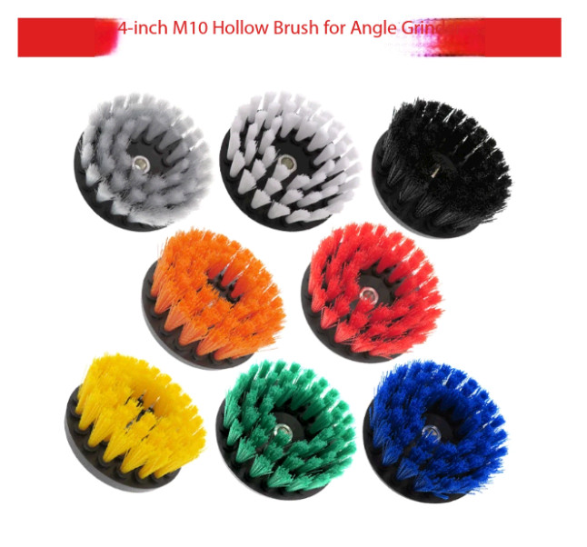 4-inch diameter 10cm M10 angle grinder cleaning brush floor kitchen cleaning