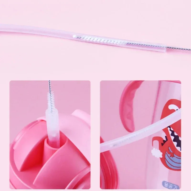 1/5/10PC Stainless Soft Hair Suction Glass Tube Cleaner Brushes Tools Fish Tank