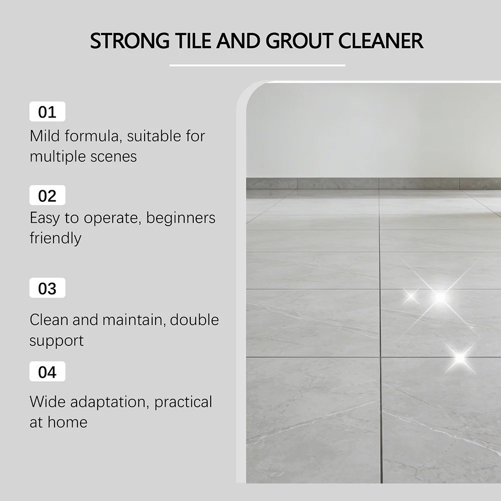 Clean-eez Grout-eez Heavy Duty Grout Cleaner Tile & Floor Stain Remover 32oz