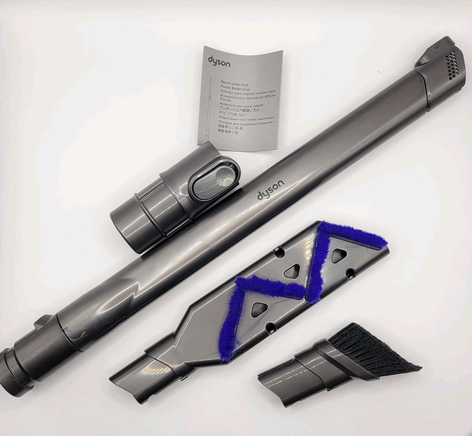 Dyson V6 & Ball Vacuum Carbon Fiber Reach Under Flexi-Crevice Tool 3 Pc Genuine