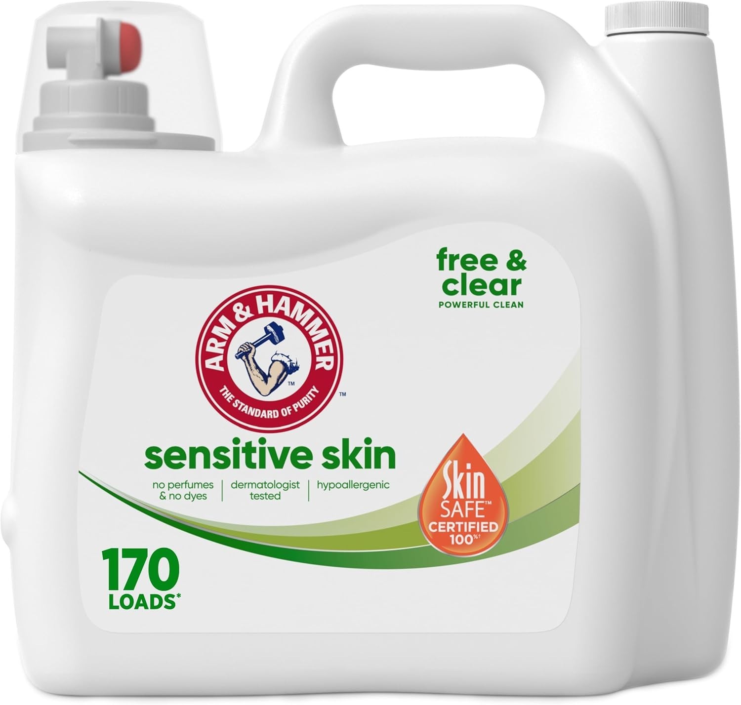 Gentle 170 Fl Oz Liquid Laundry Detergent for Sensitive Skin – Fragrance Free