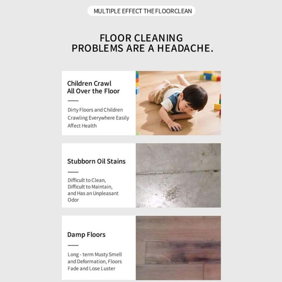 Multiple Effect The Floor Clean,100-300PCS Floor Cleaning Tablets Multi-Surface