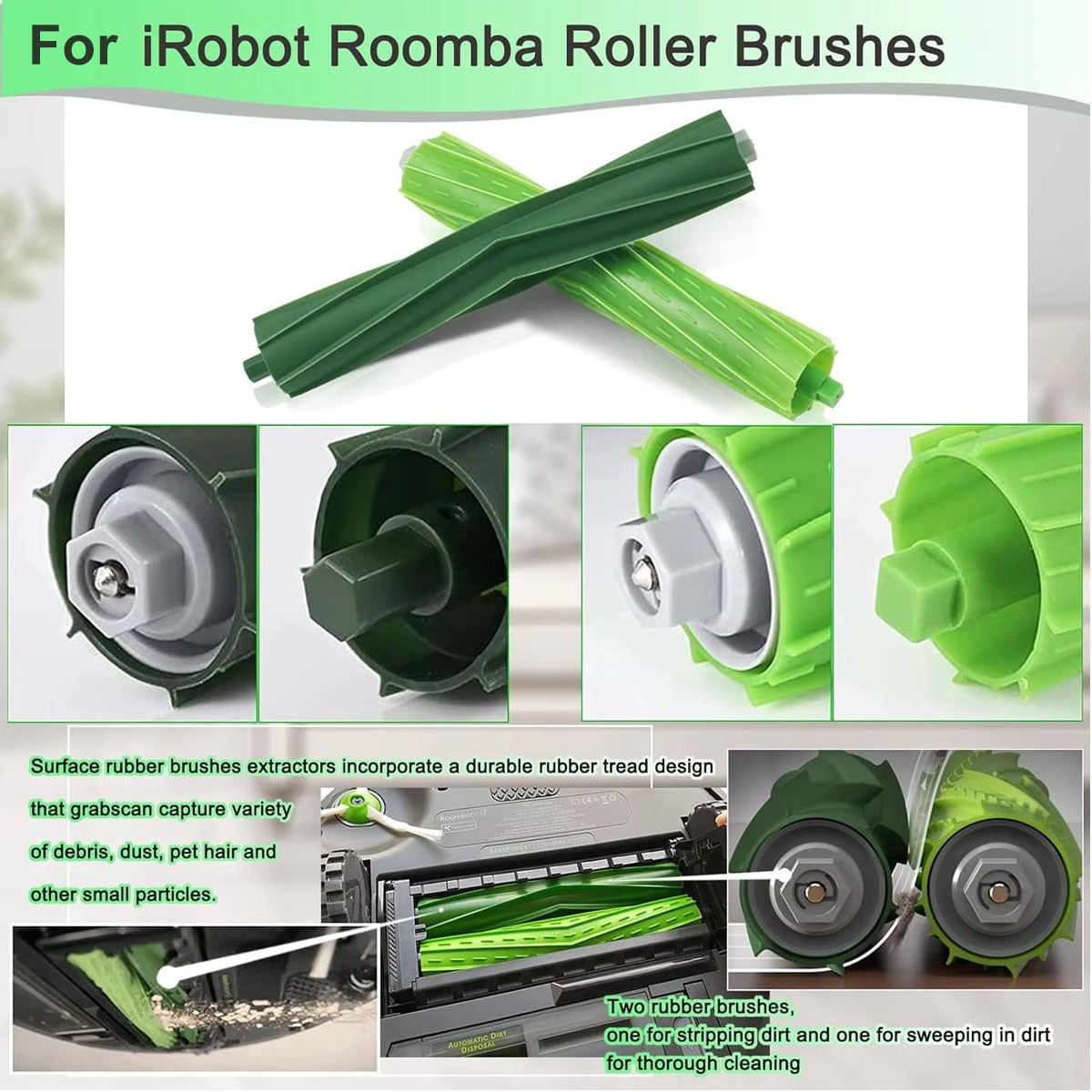 For iRobot Filter Replacement Parts Roomba e5 e6 e7 i7 i7+i7 Plus e and i Series