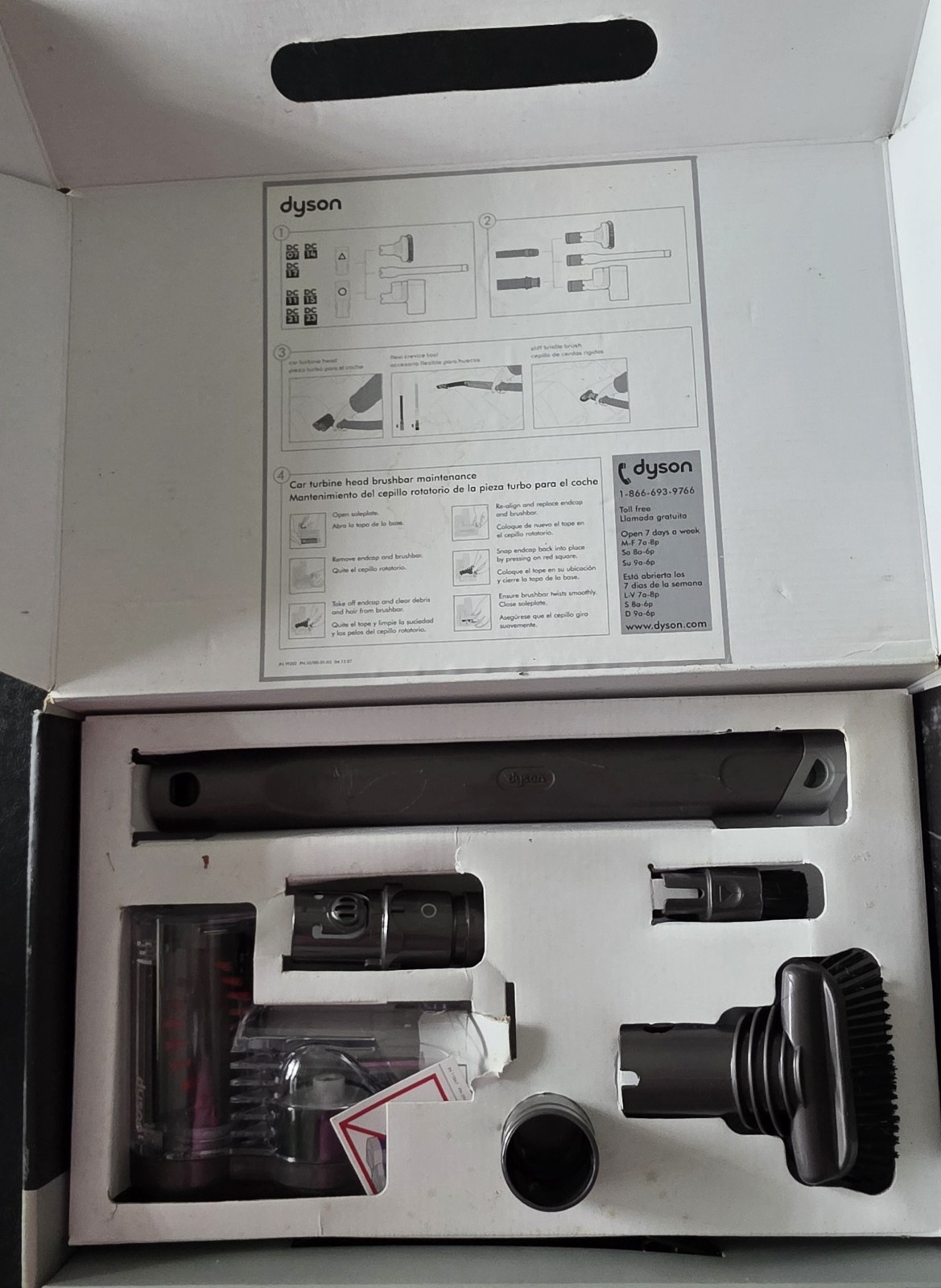 Genuine Dyson Vacuum Attachment Set Car Kit For – DC07,11,14,15,17,21,23 *READ*