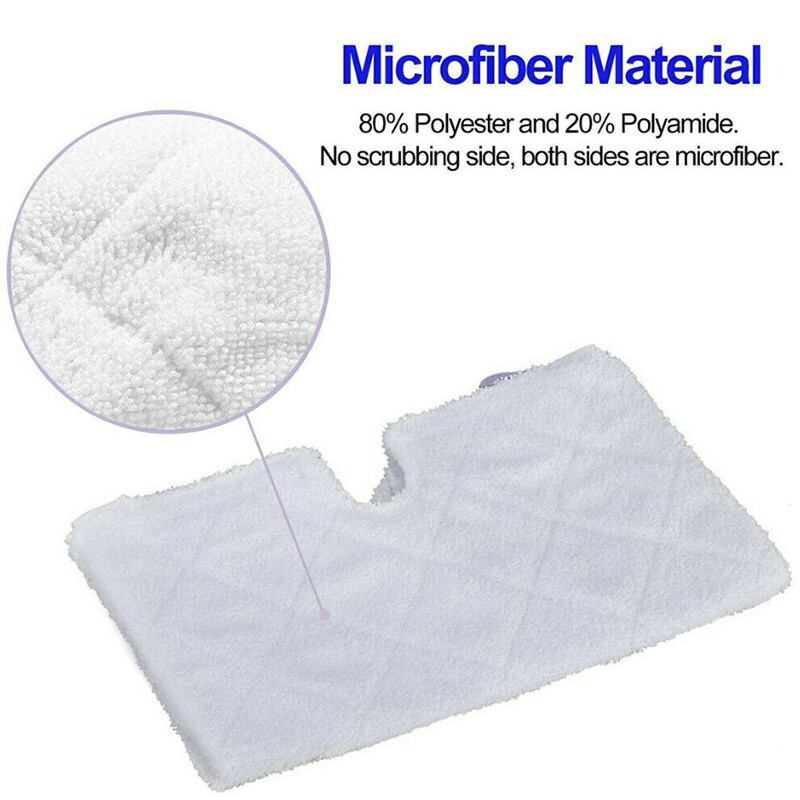Mop pad Compatible Pad Shark Series S3501 S3601 S3550 Steam Pocket mop, 4 pack
