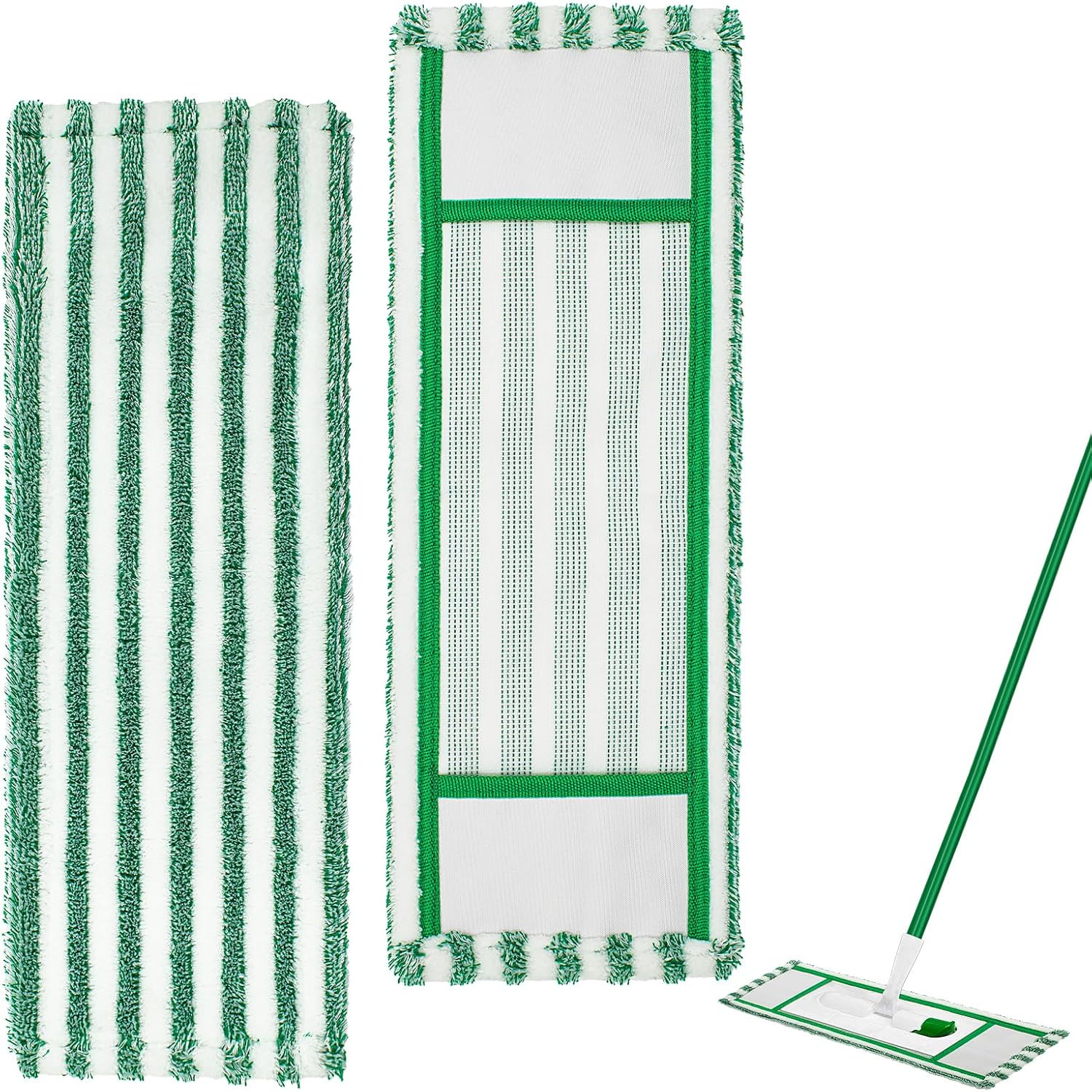 Microfiber Mop Refills Compatible with Libman Wet & Dry Microfiber Mop | 2 Pack