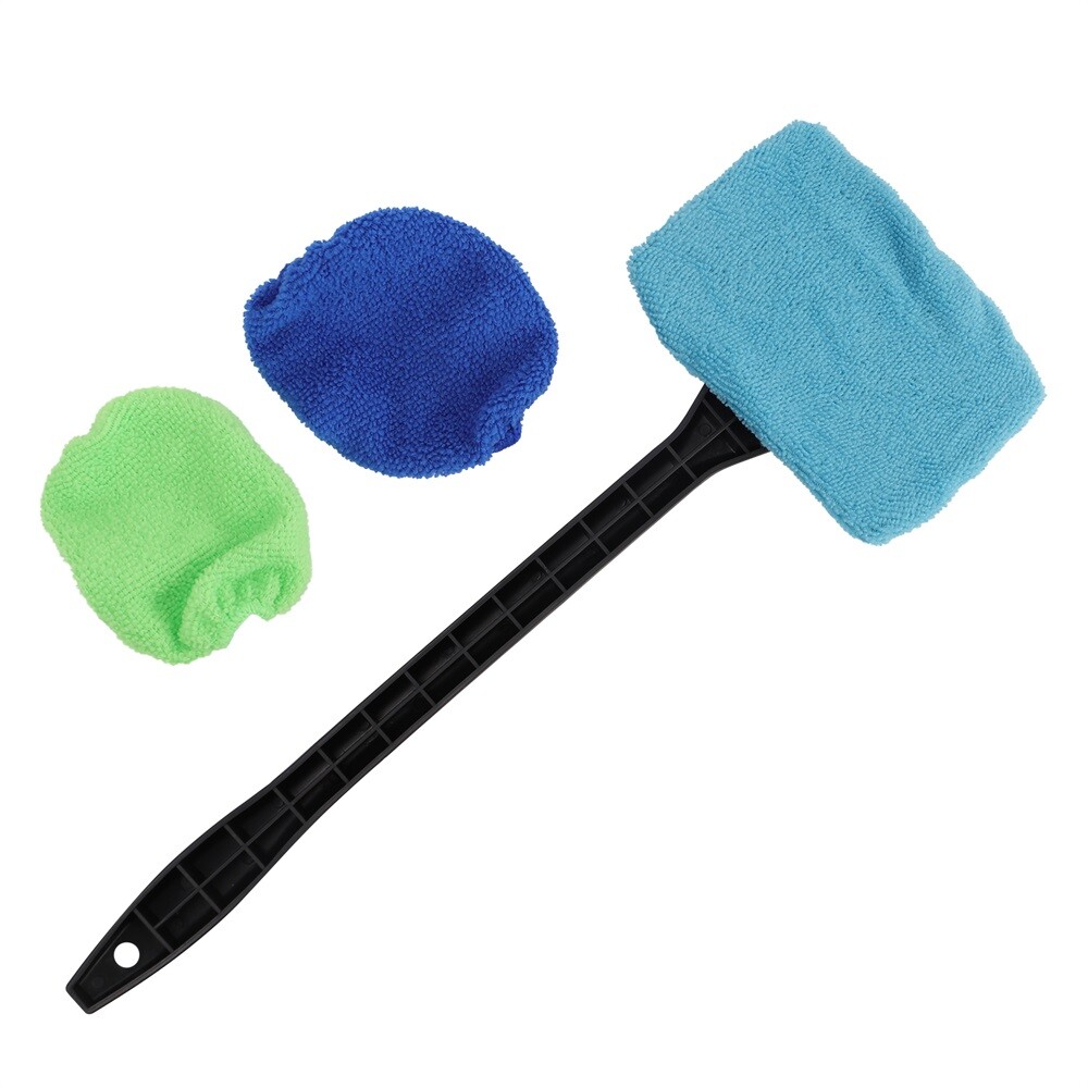 3 Pack Window Windshield Cleaning Tool Car Wiper Cleaner Glass Brush Easy to Use