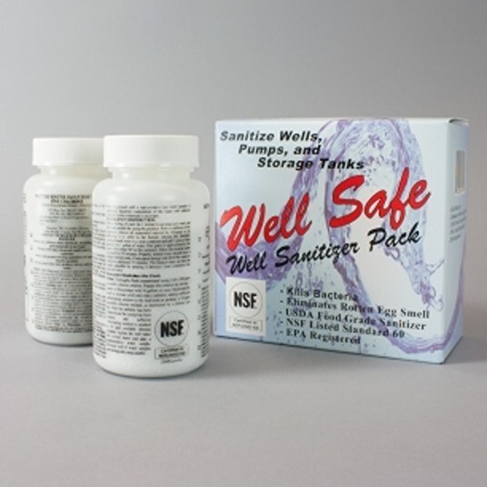 Well-Safe C21000 Well Sanitizer Pack (2x 8 oz. Bottles)
