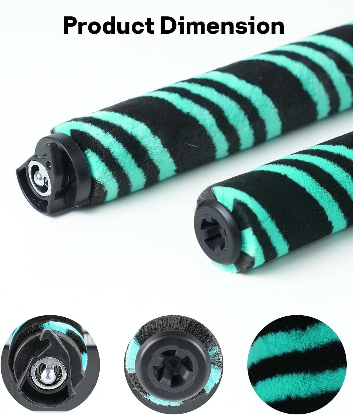 Replacement Soft Brushrolls for Shark AZ4000 AZ4000C AZ4002 AZ3901 POWERDETECT