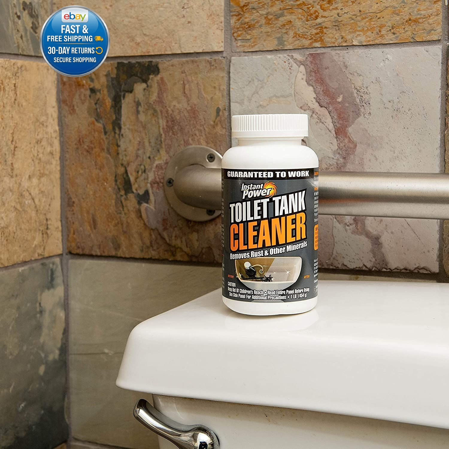 Power Toilet Tank Cleaner – Bathroom 16 Ounce (Pack of 1), White