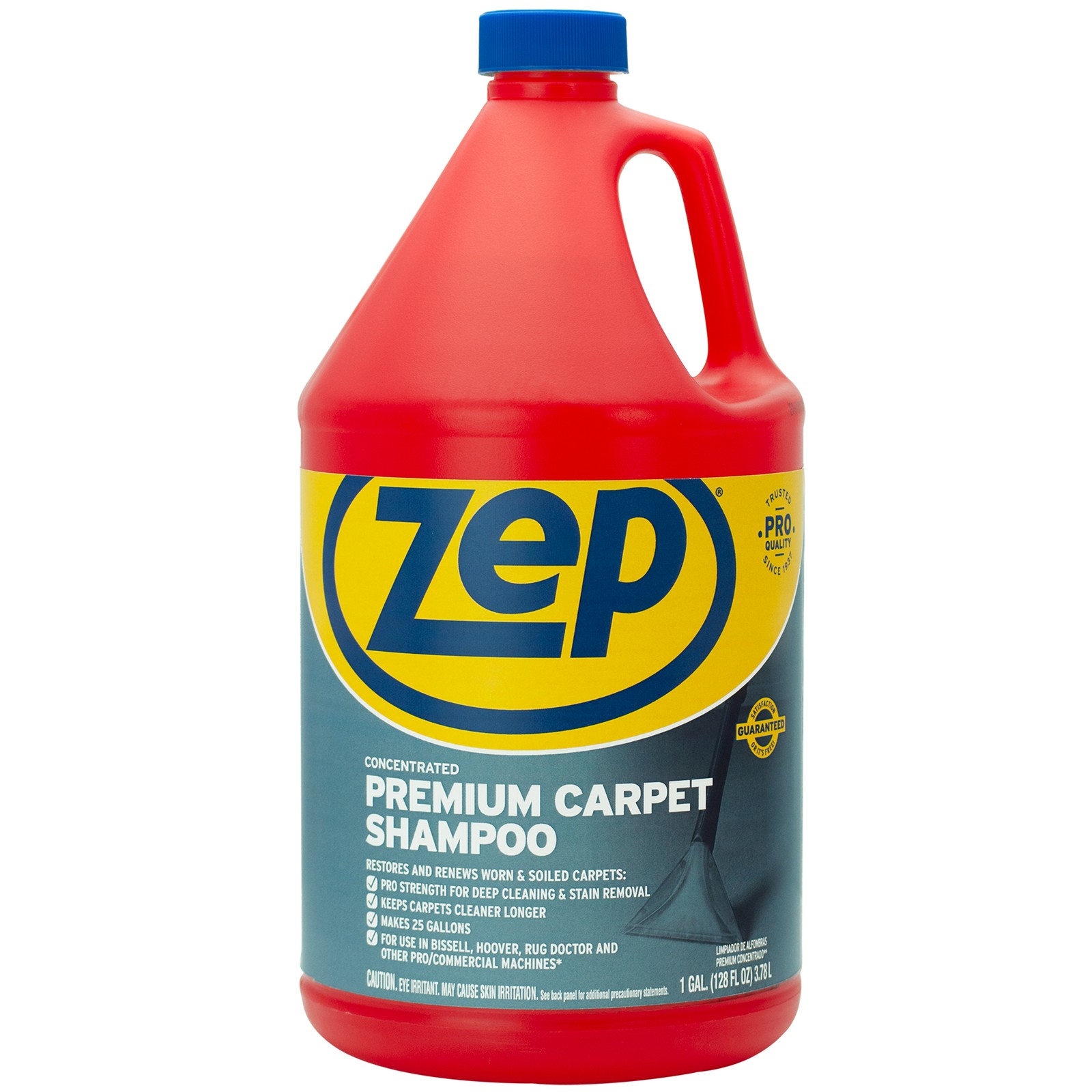 Zep Concentrated Premium Carpet Shampoo – Deep Clean Carpets & Remove Tough