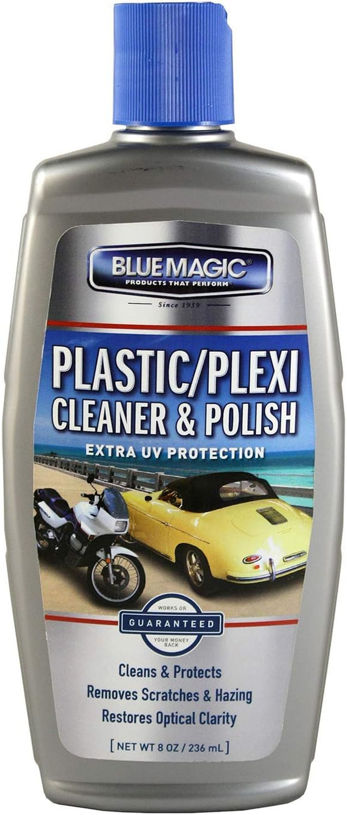 Blue Magic 750 Plastic & Plexiglass Cleaner – 8 fl. oz.