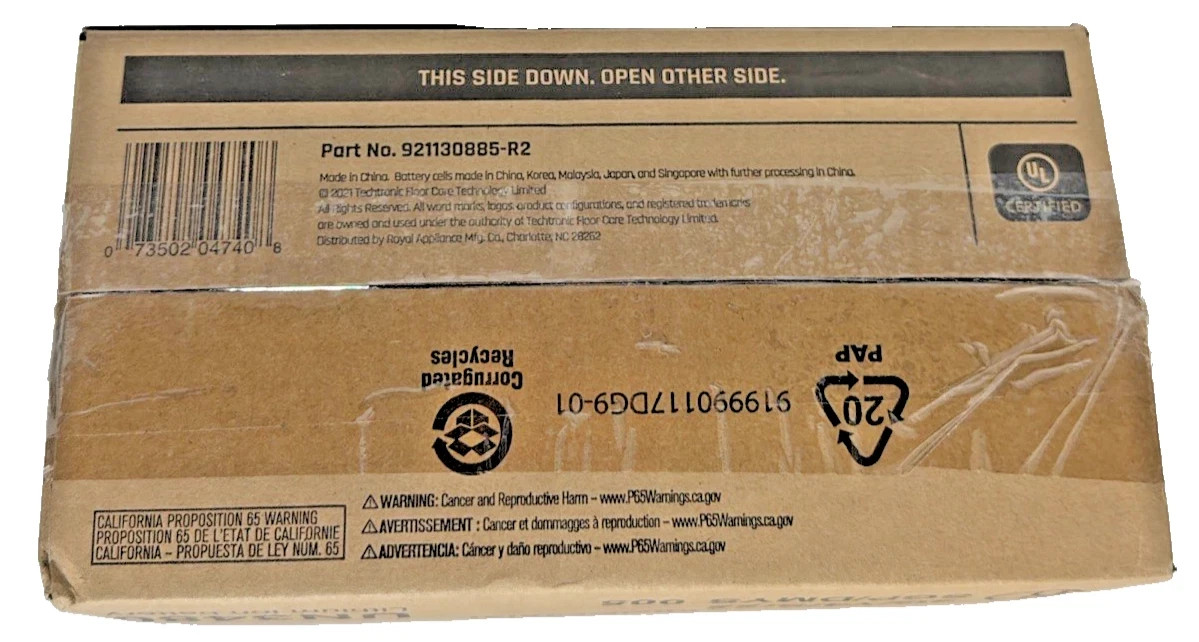 Hoover Commercial CH27312 Battery 40V Li-Ion 12A for Vacuum UN3480 New in Box