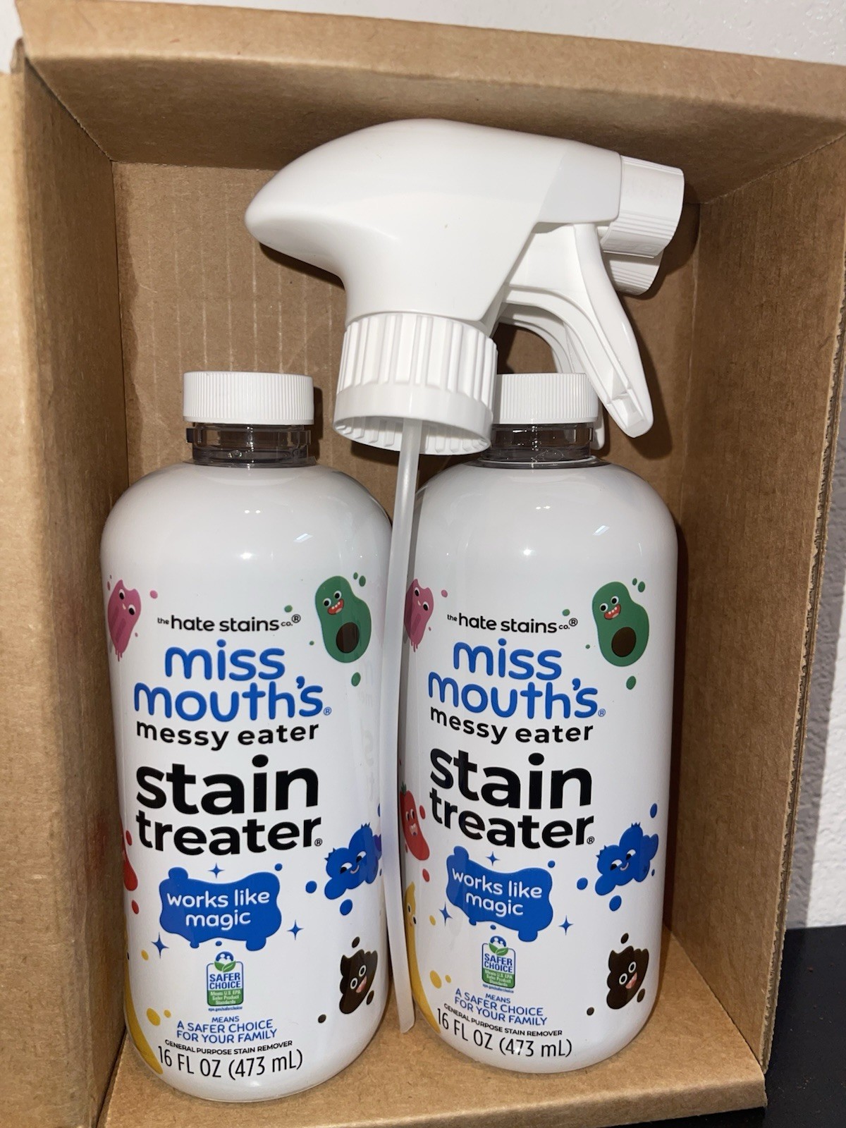 Miss Mouth’s Messy Eater Stain Treater Spray – Stain Remover – Newborn & Baby