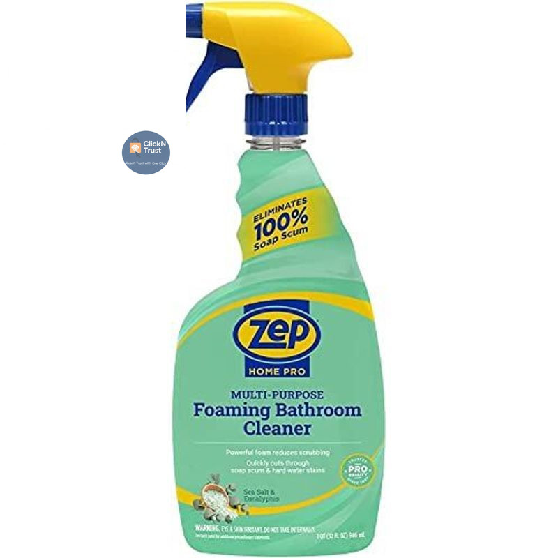 Zep Home Pro Multi-Purpose Foaming Bathroom Cleaner – 32 32 Fl Oz (Pack of 1)
